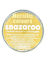 Snazaroo Face And Body Paint - Metallic Gold - Water Based 18ml