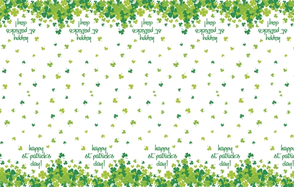 St Patrick's Day  Table Cover ** 3 ONLY IN STOCK **