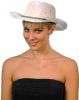 Glitter Cowboy Hat Silver