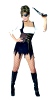 Sexy Pirate Costume, Dress, Bodice, Belt Size 12-14  (Qty per unit: 1) 