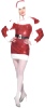 Costume Miss Sequin Santa Bargain (Qty per unit: 1)
