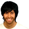 Boy Band Wig (Quantity 1)-Black  ***  1 only in stock ***