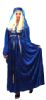 Medievil Lady Deluxe Costume Blue Velvet, Size 10-14 Plus Full extras