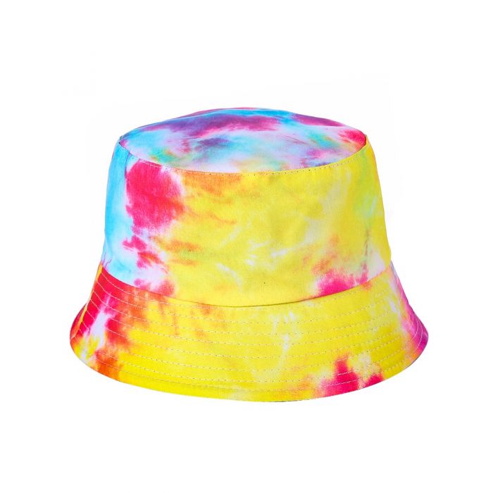 Tie-Dye Reversible Paisley Bucket Hat