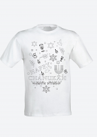 Colour Yourself Happy Chanukah T-Shirt -Adult