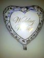 Foil Balloon 'WEDDING WISHES' 