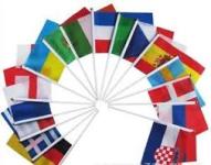 World Cup Hand Waving Flag 32 Countries Pack