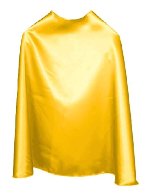 Yellow Super Hero Cape  